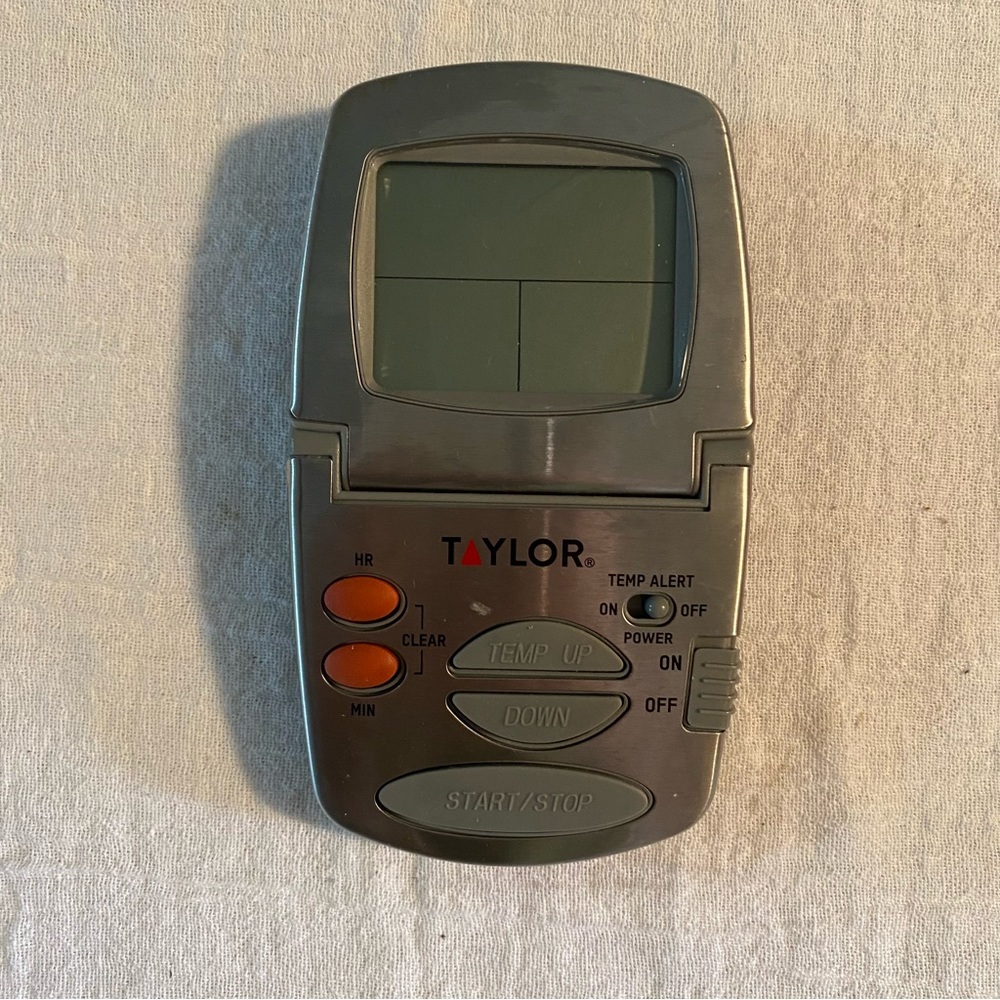 Taylor Digital Cooking Timer/Thermometer Model 1470N/1478